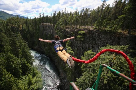 Bungee Jumping in Whistler