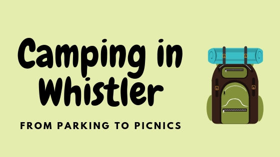Banner Camping In Whistler