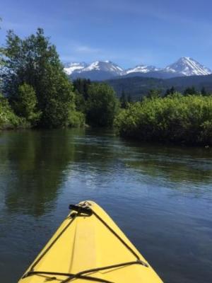 River of golden dreams by kayak in Whistler