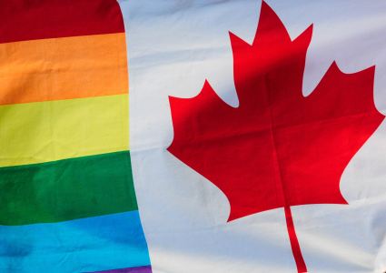 Pride Canada Flag